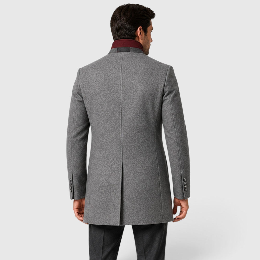 Men's Classic Wool Blend Pea Coat