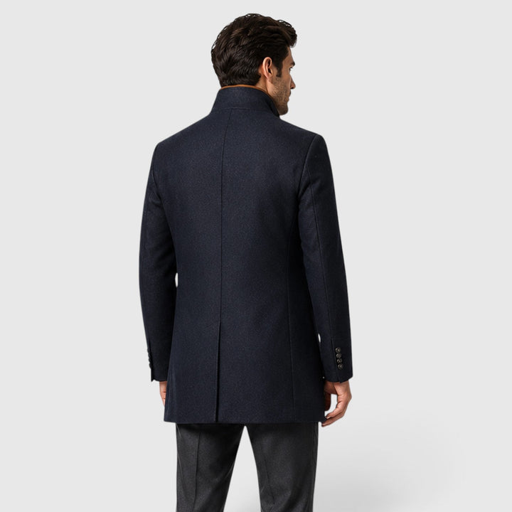 Men's Classic Wool Blend Pea Coat