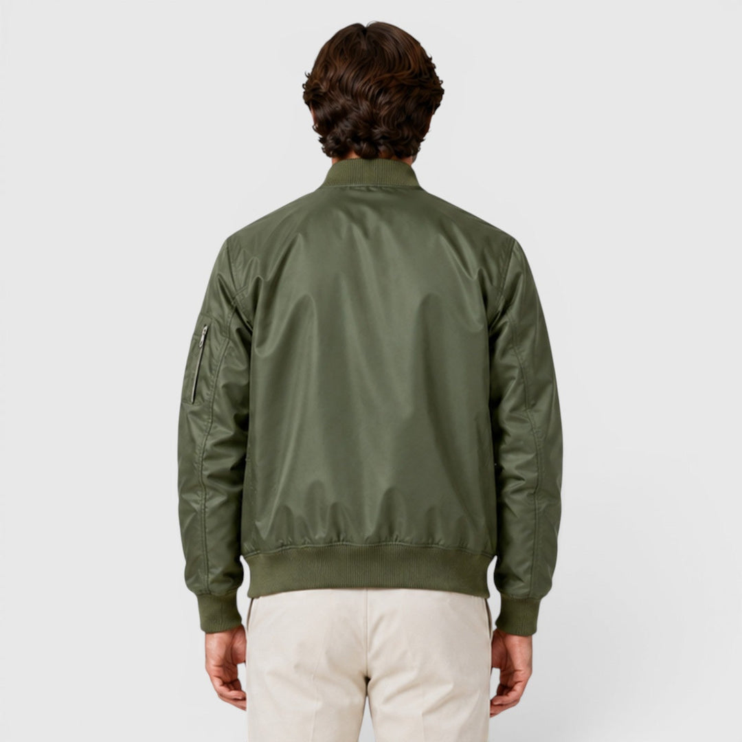 Men's Casual Lightweight Bomber Jacket
