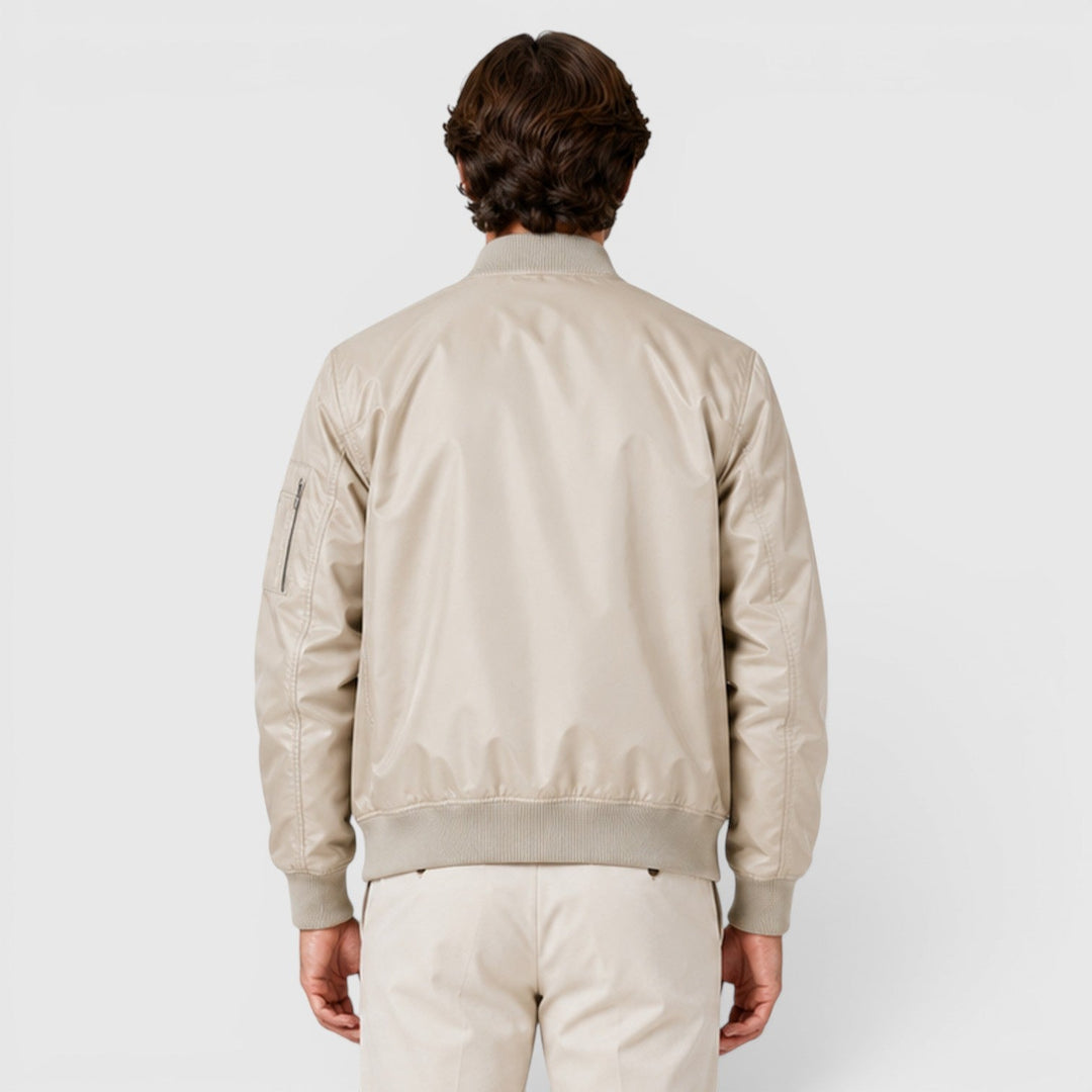 Men's Casual Lightweight Bomber Jacket