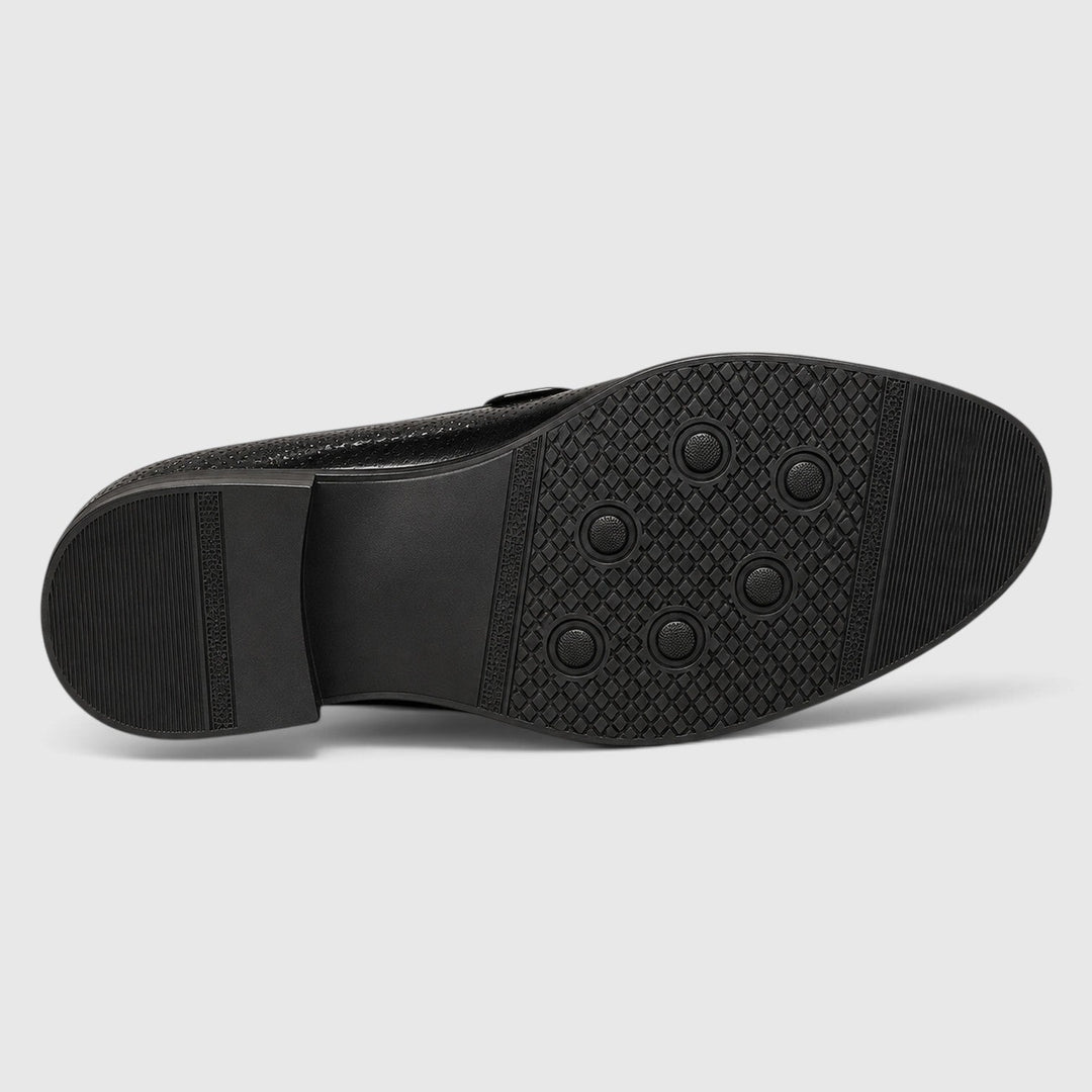 Men's Casual Breathable Slip-On Leather Loafers