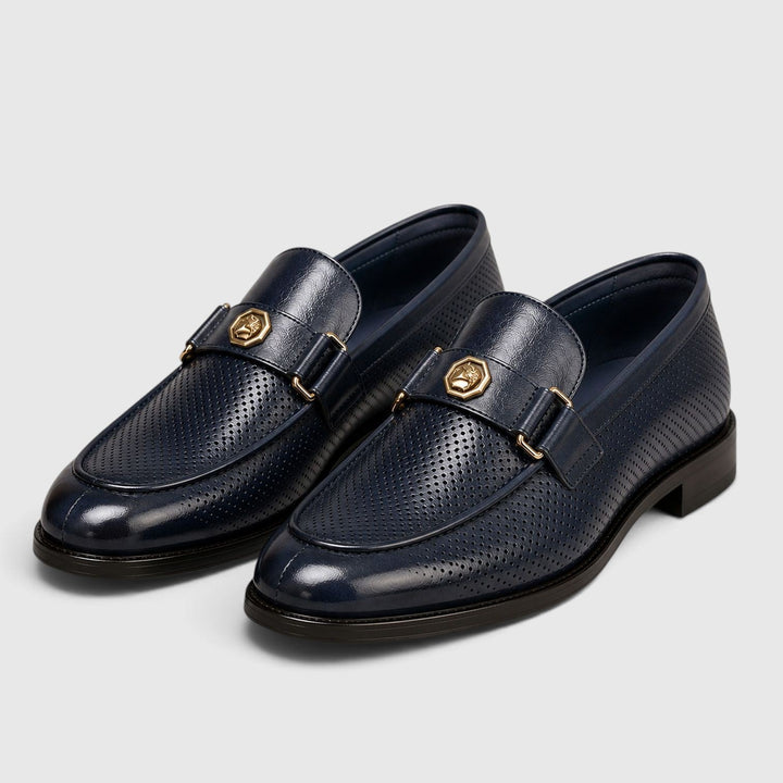 Men's Casual Breathable Slip-On Leather Loafers