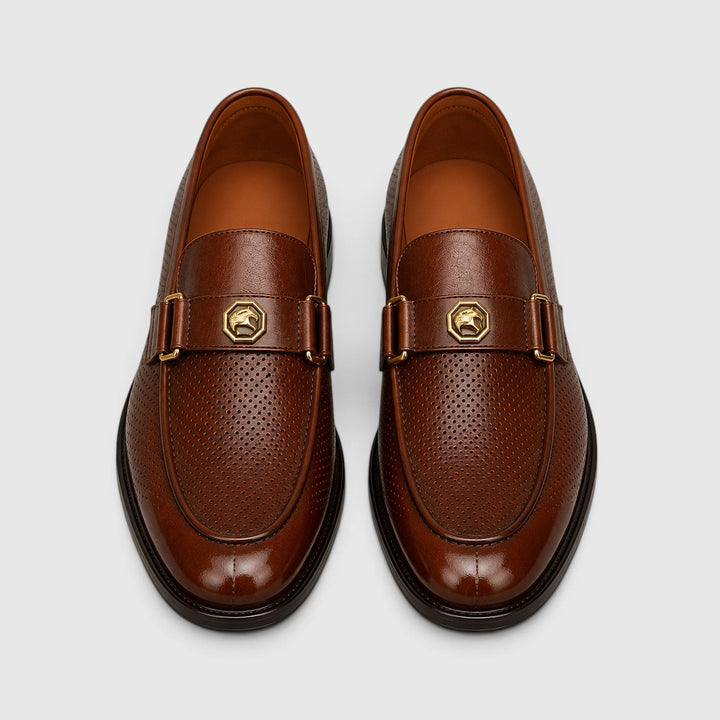Men's Casual Breathable Slip-On Leather Loafers