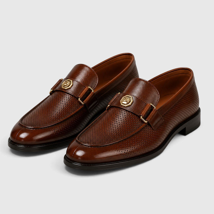 Men's Casual Breathable Slip-On Leather Loafers