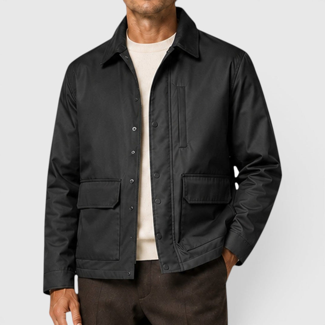 Men's Casual Lightweight Cotton Jacket