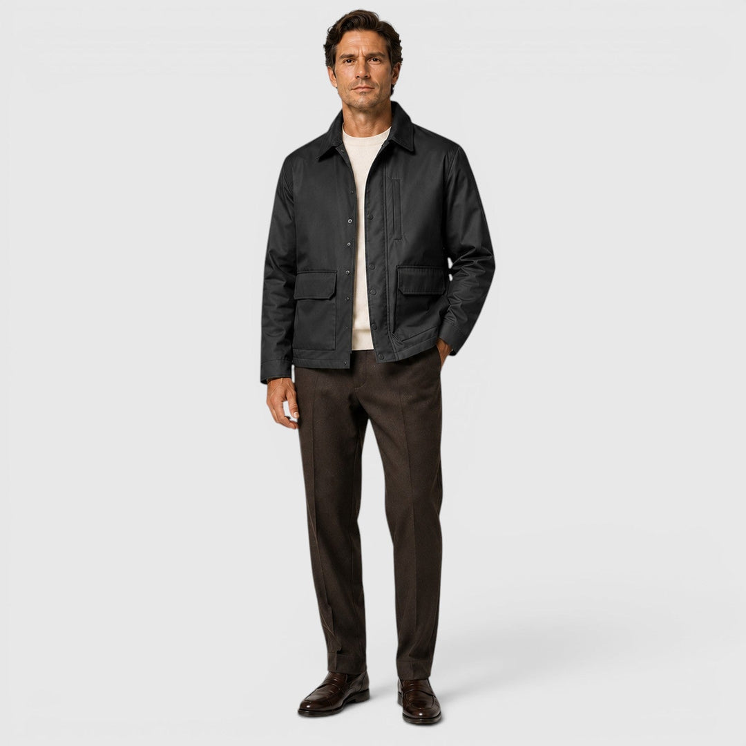 Men's Casual Lightweight Cotton Jacket