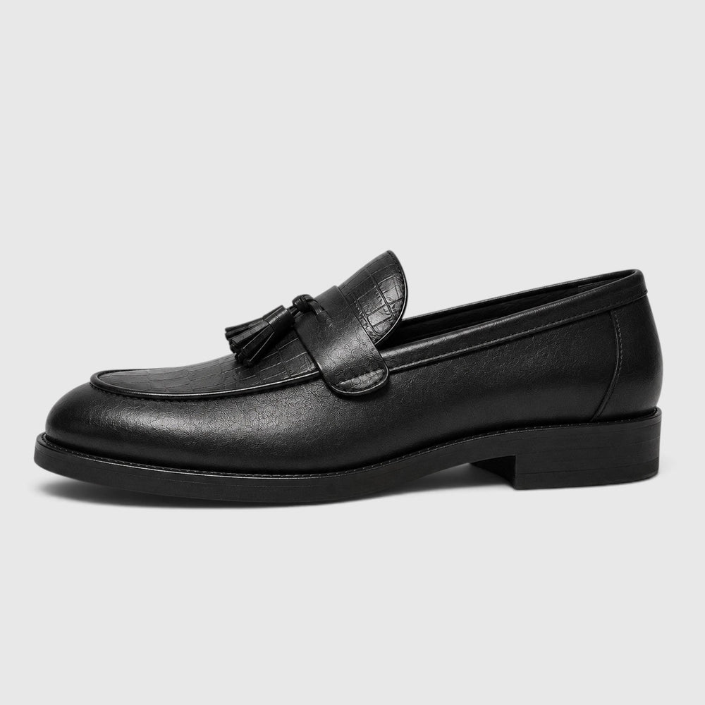Men's Classic Croc Leather Tassel Loafers