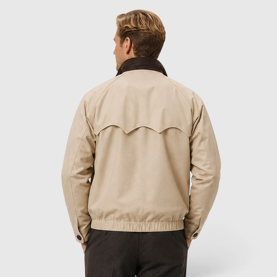 Men's Classic Cotton Harrington Zip Jacket