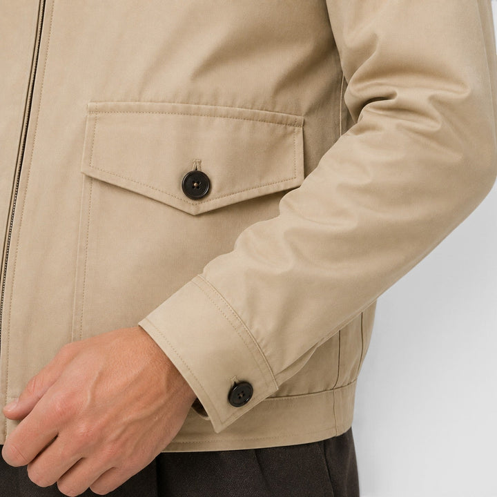 Men's Classic Cotton Harrington Zip Jacket