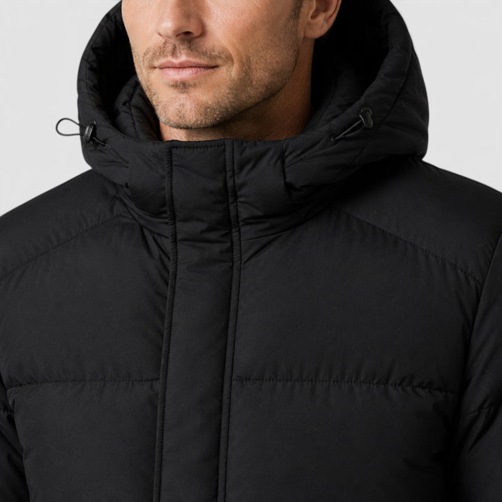 Men's Casual Hooded Padded Puffer Jacket