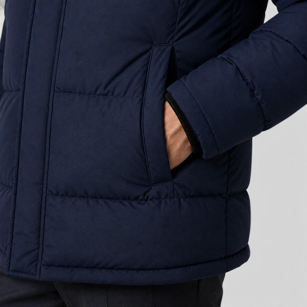Men's Casual Hooded Padded Puffer Jacket