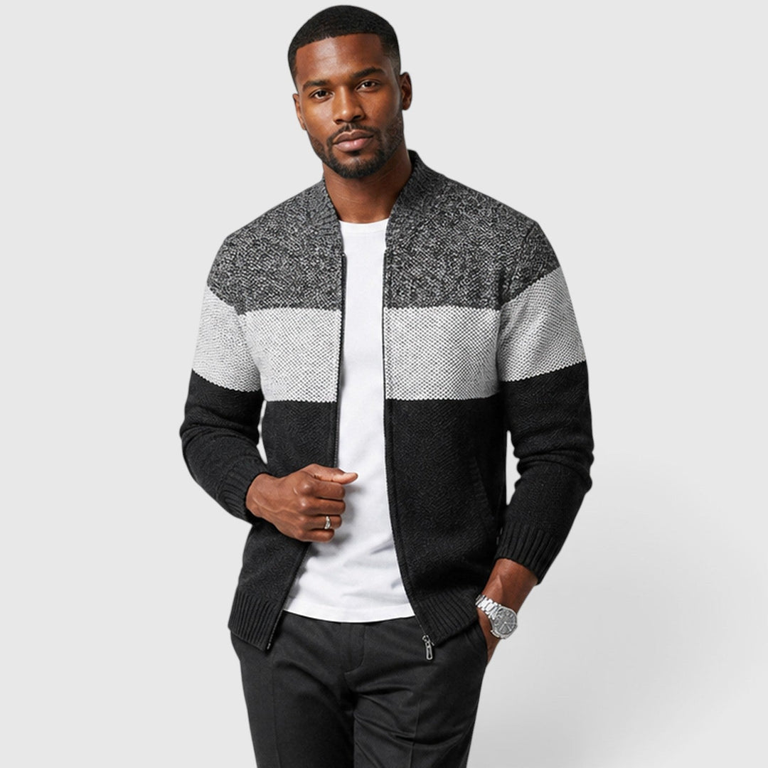 Men's Classic Wool Knit Cardigan Sweater