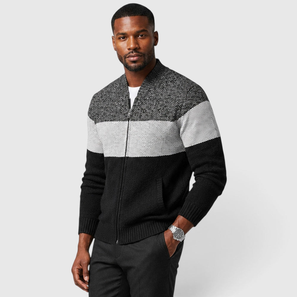Men's Classic Wool Knit Cardigan Sweater