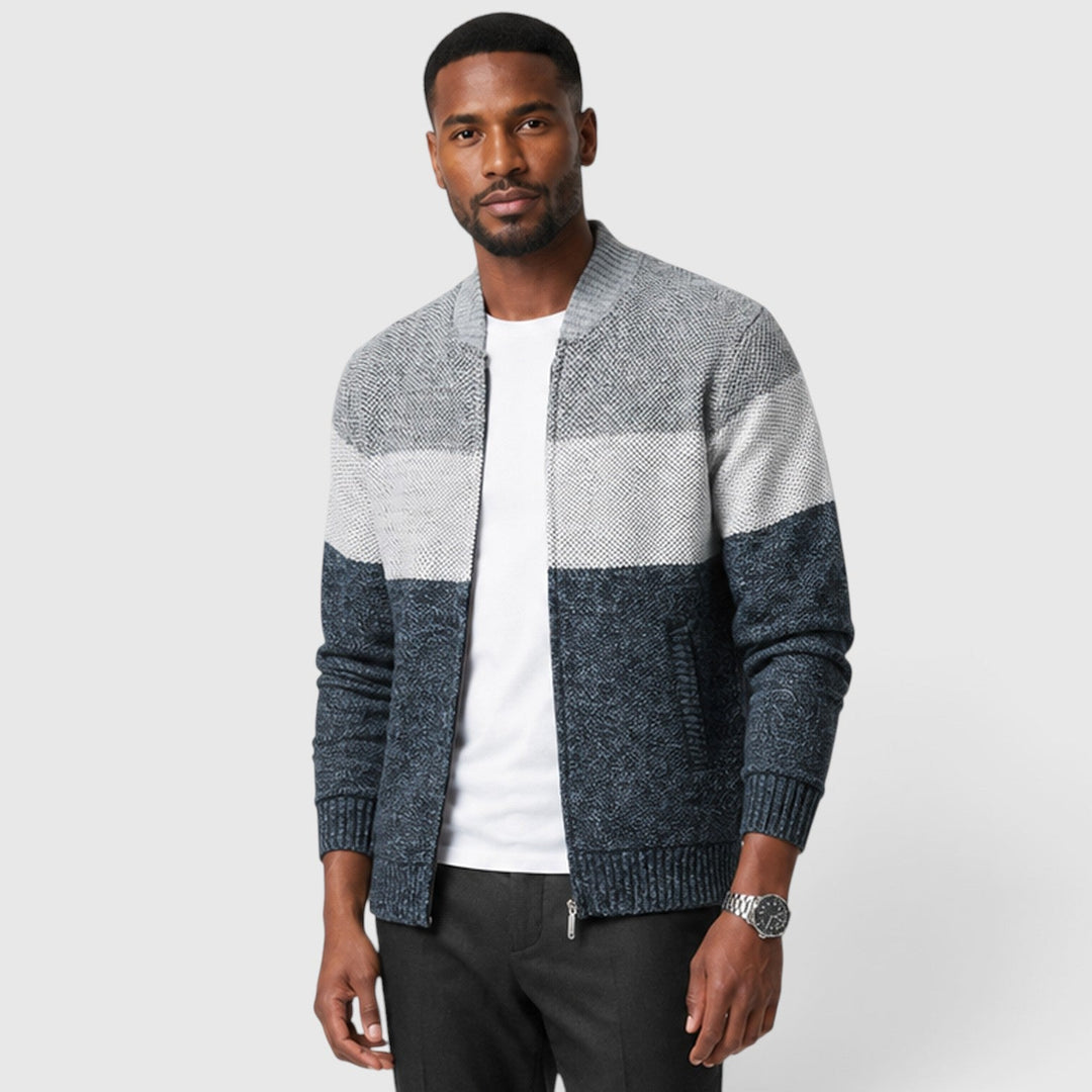 Men's Classic Wool Knit Cardigan Sweater