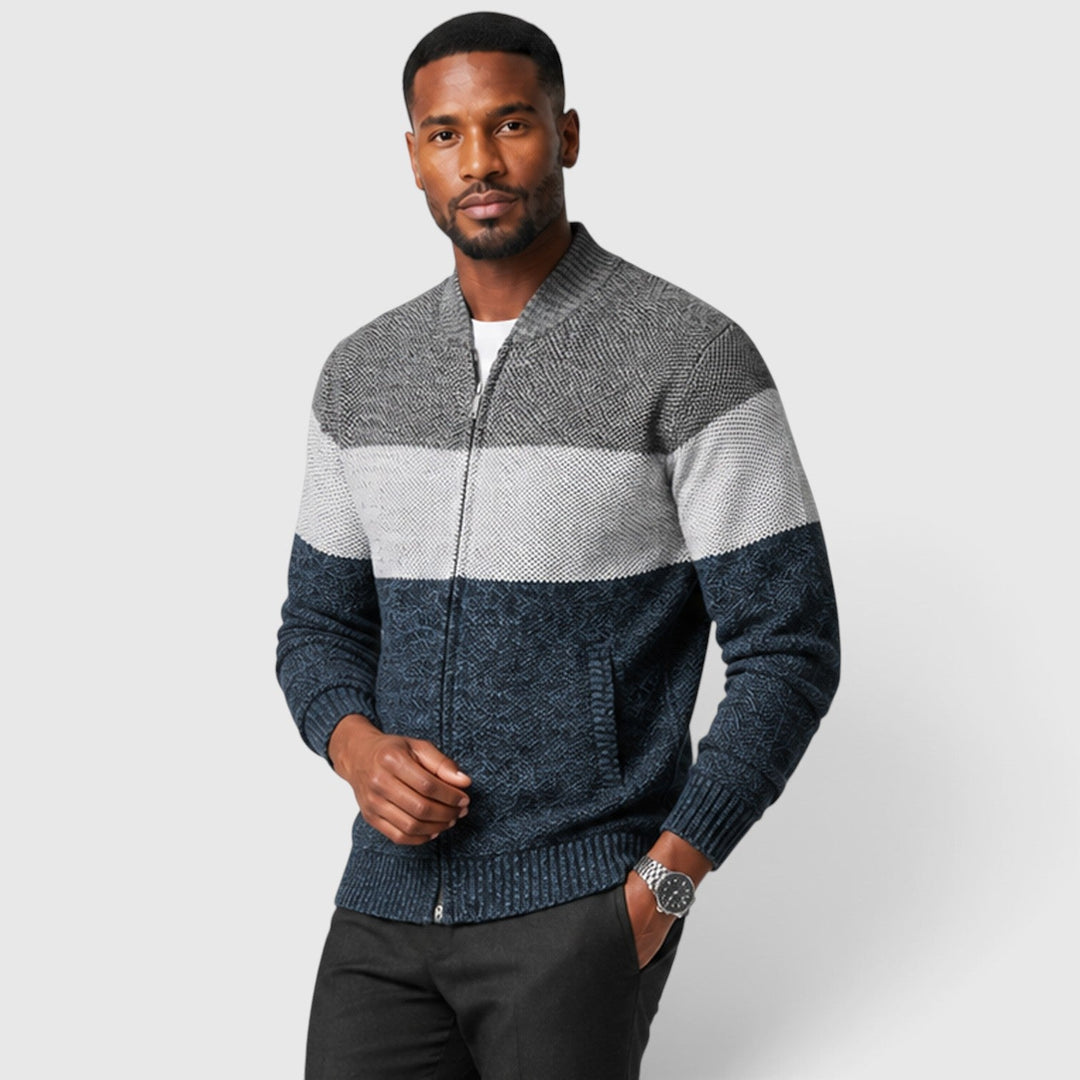 Men's Classic Wool Knit Cardigan Sweater