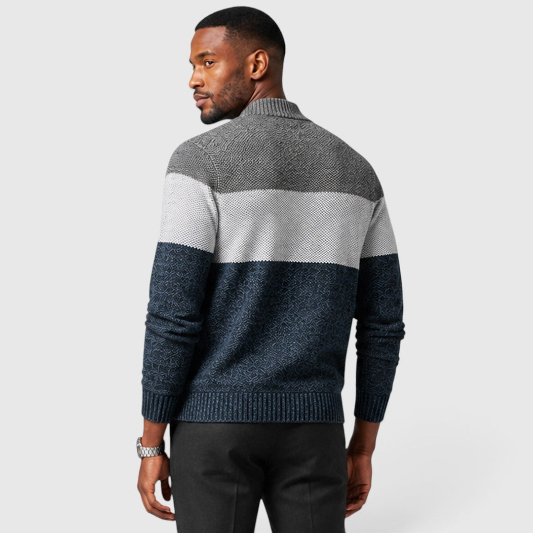 Men's Classic Wool Knit Cardigan Sweater
