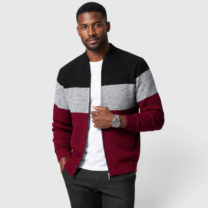 Men's Classic Wool Knit Cardigan Sweater