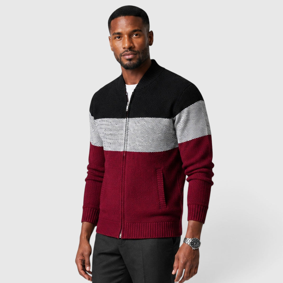 Men's Classic Wool Knit Cardigan Sweater