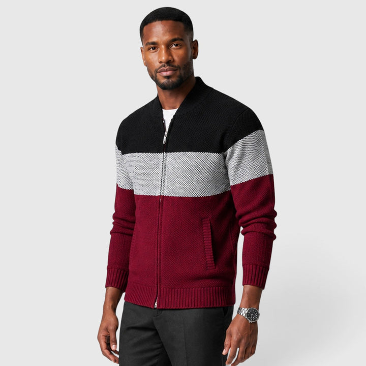Men's Classic Wool Knit Cardigan Sweater