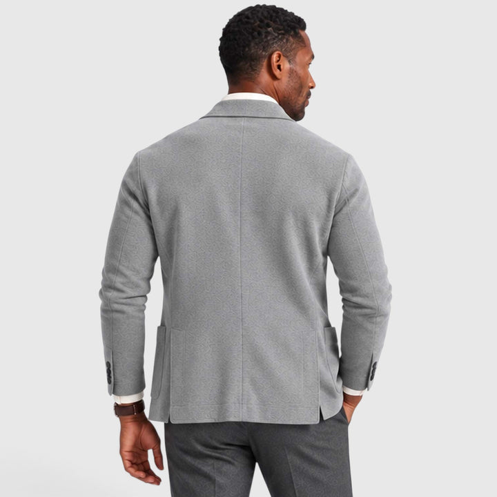 Men's Casual Knit Blazer Jacket
