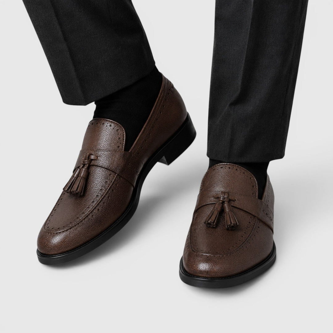 Men's Lightweight Casual Leather Loafers