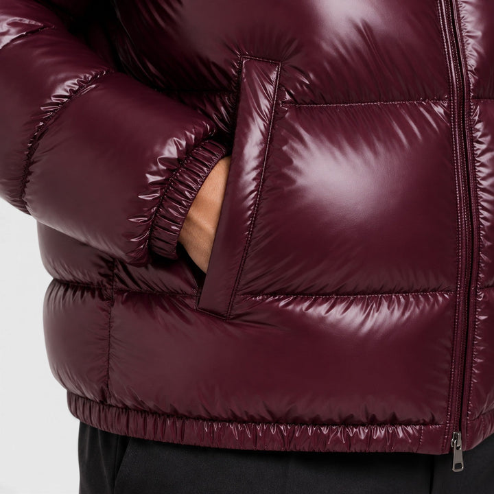 Men's Casual Nylon Hooded Puffer Jacket
