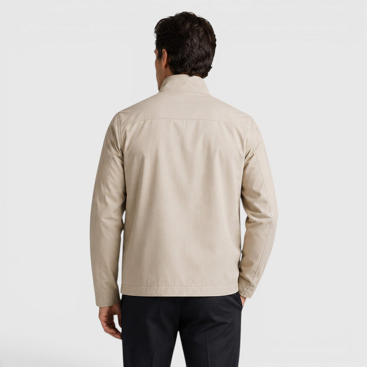 Men's Classic Zip-Up Cotton Jacket