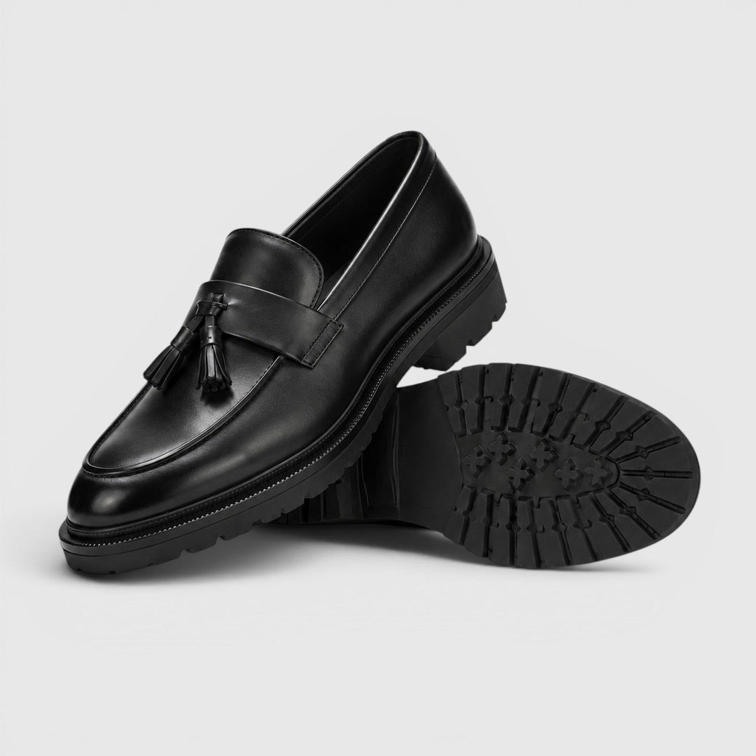 Men's Classic Leather Tassel Loafers