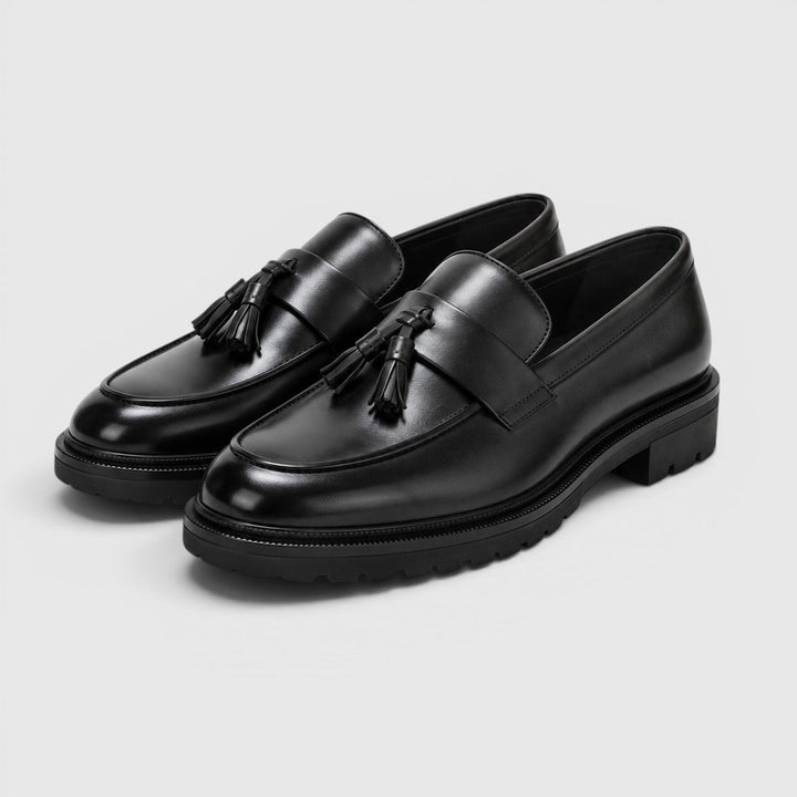 Men's Classic Leather Tassel Loafers