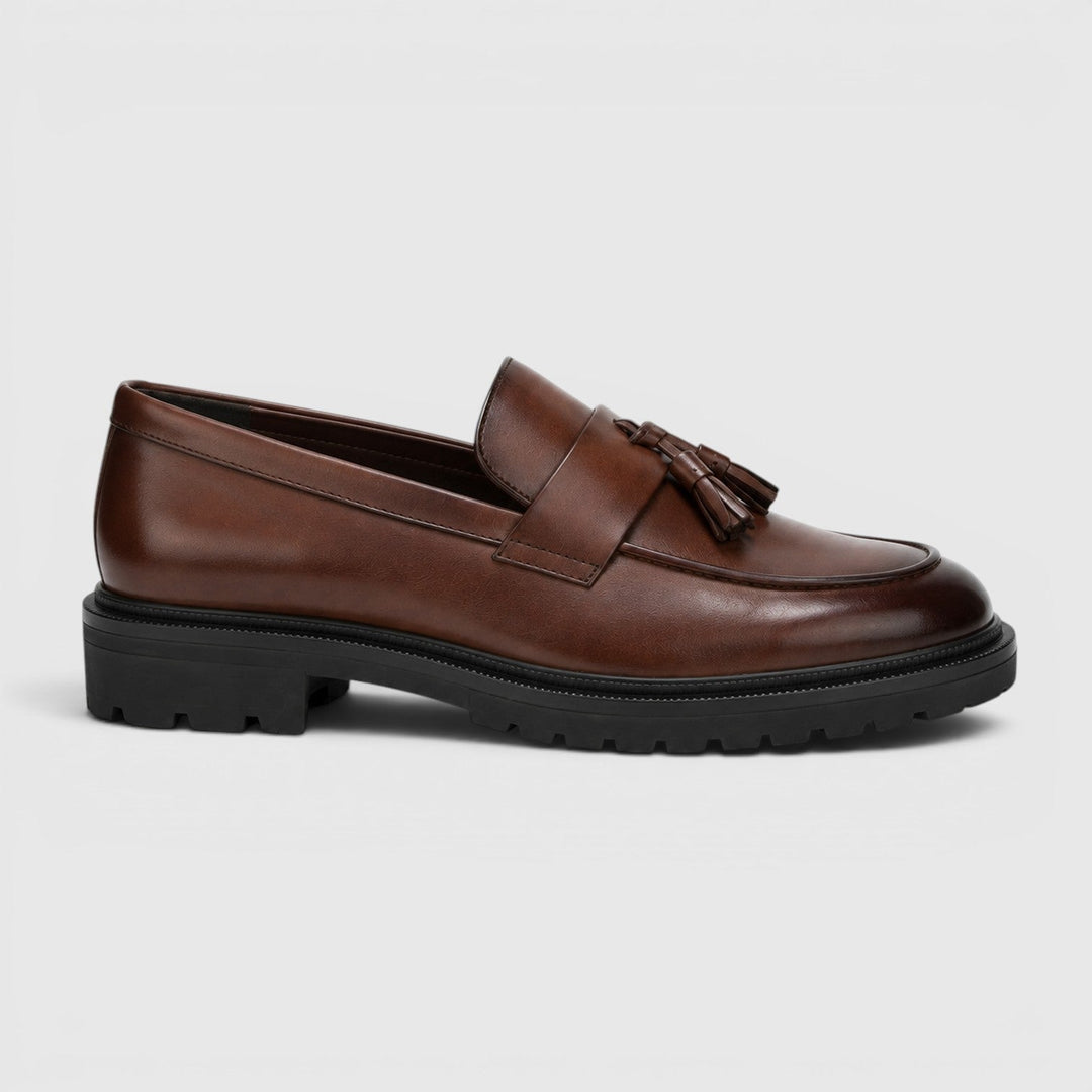 Men's Classic Leather Tassel Loafers