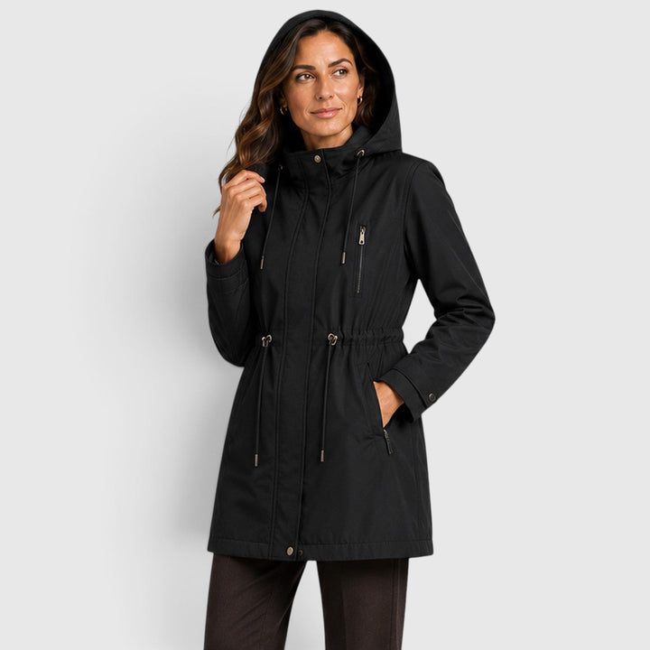 Women's Casual Cotton Mid-Length Coat