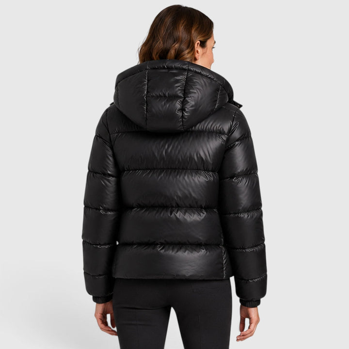 Women's Lightweight Quilted Hooded Puffer Jacket