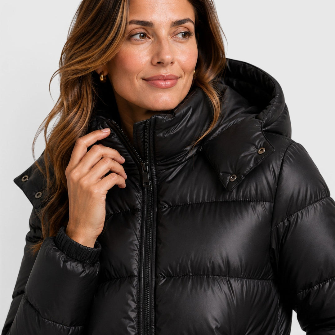 Women's Lightweight Quilted Hooded Puffer Jacket