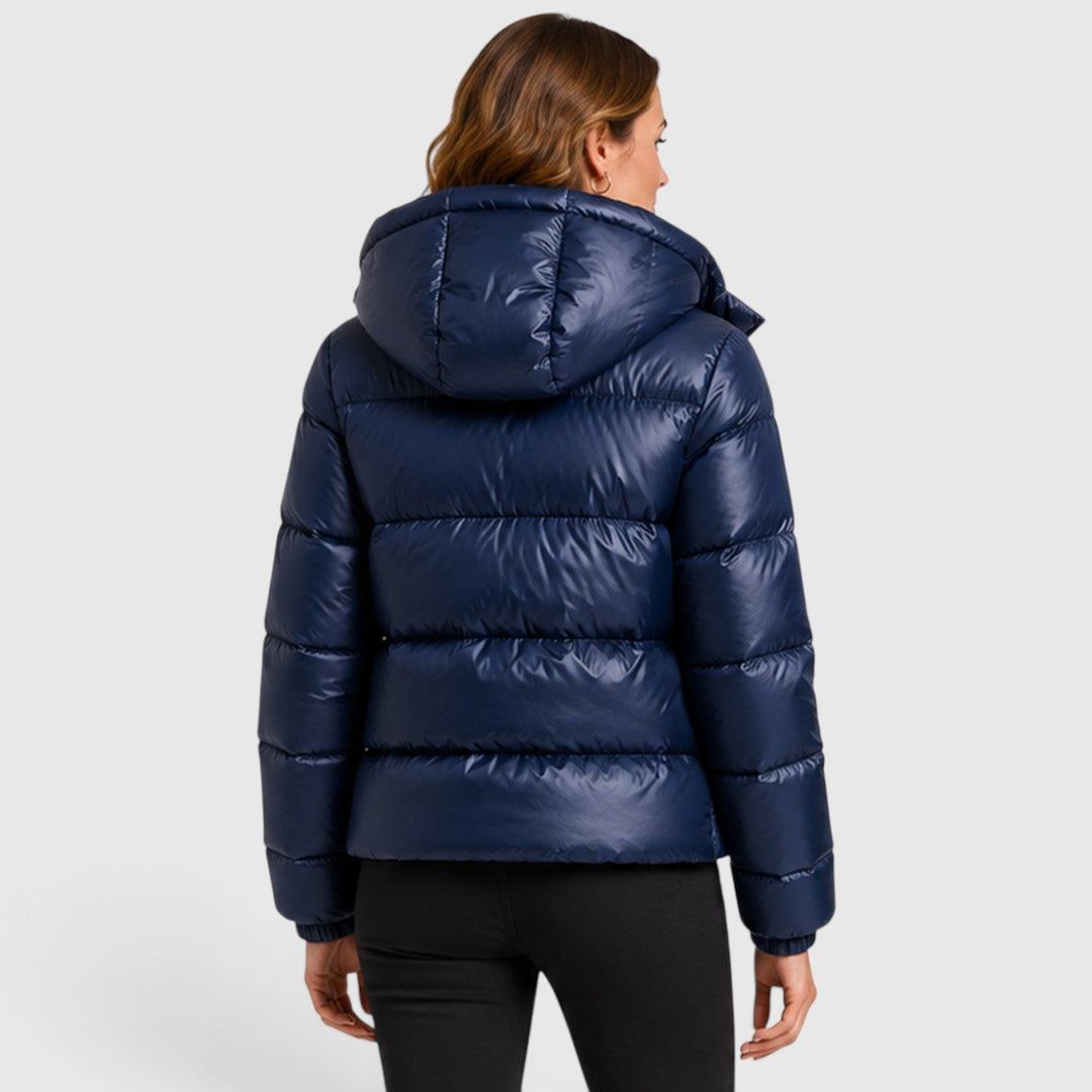 Women's Lightweight Quilted Hooded Puffer Jacket