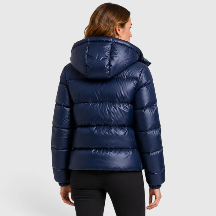 Women's Lightweight Quilted Hooded Puffer Jacket