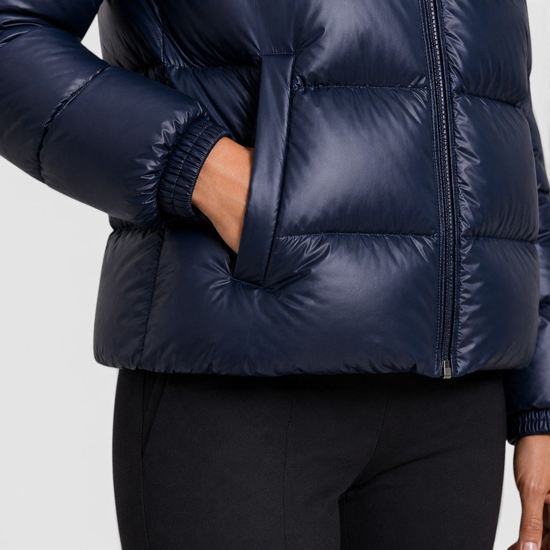 Women's Lightweight Quilted Hooded Puffer Jacket