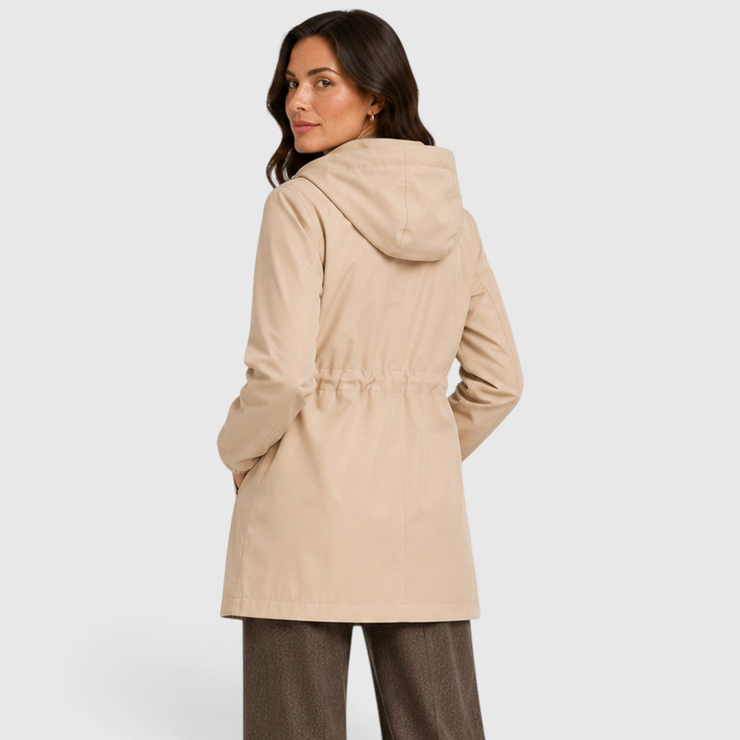 Women's Lightweight Waterproof Hooded Rain Coat