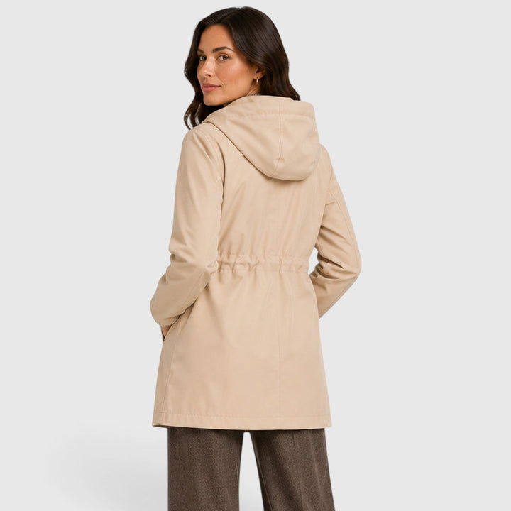 Women's Lightweight Waterproof Hooded Rain Coat