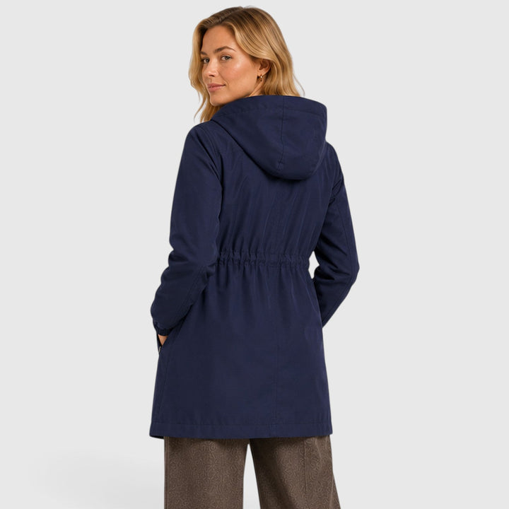 Women's Lightweight Waterproof Hooded Rain Coat
