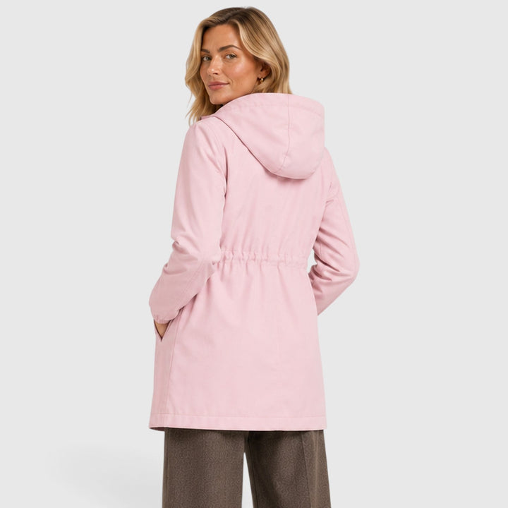Women's Lightweight Waterproof Hooded Rain Coat