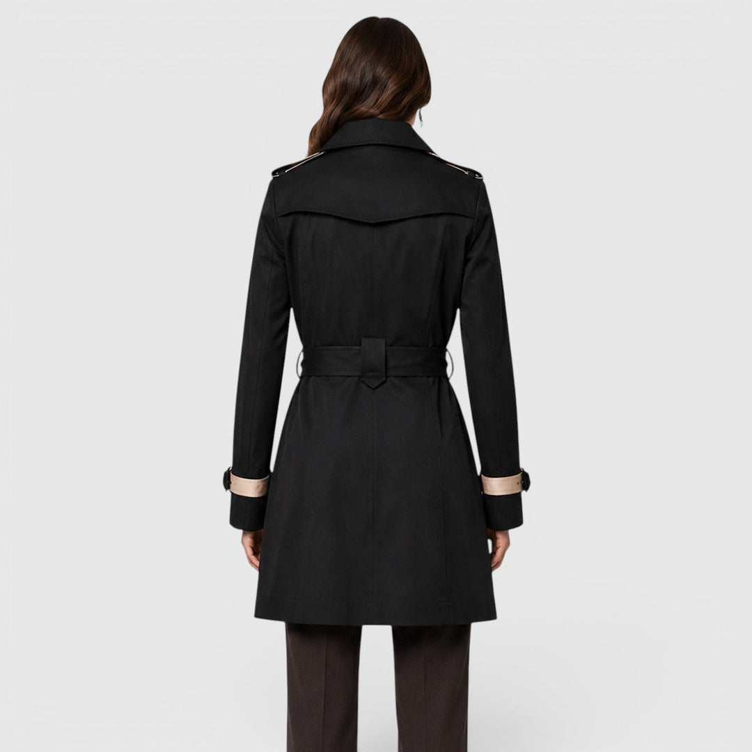 Women's Classic Slim Fit Cotton Trench Coat
