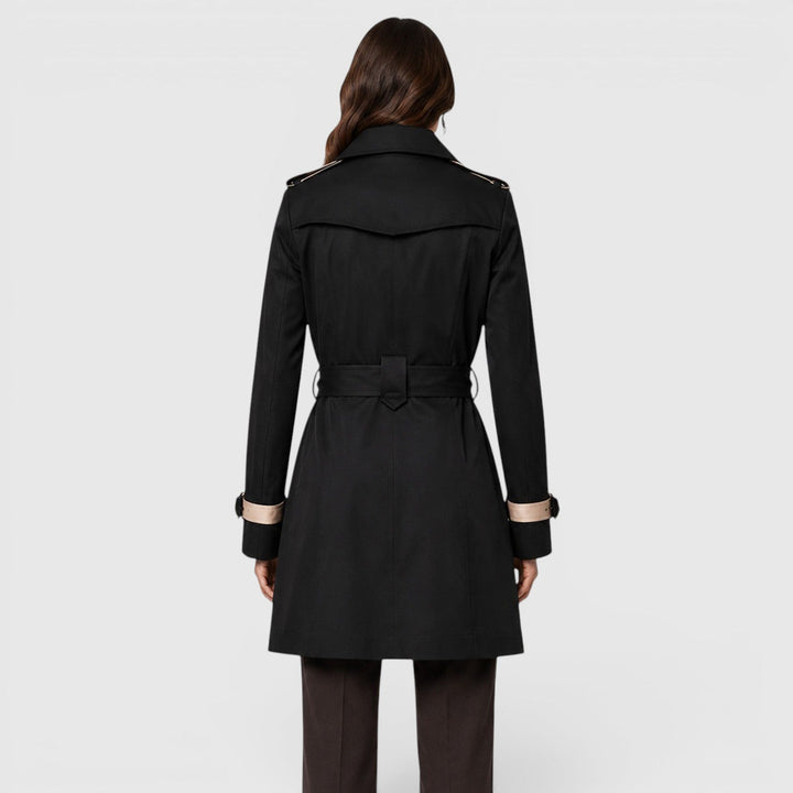 Women's Classic Slim Fit Cotton Trench Coat