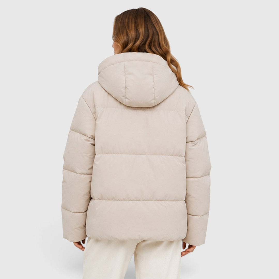 Women's Lightweight Quilted Hooded Puffer Jacket