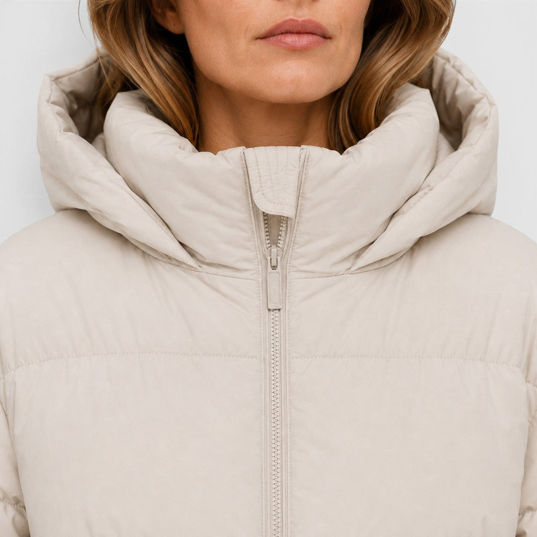 Women's Lightweight Quilted Hooded Puffer Jacket