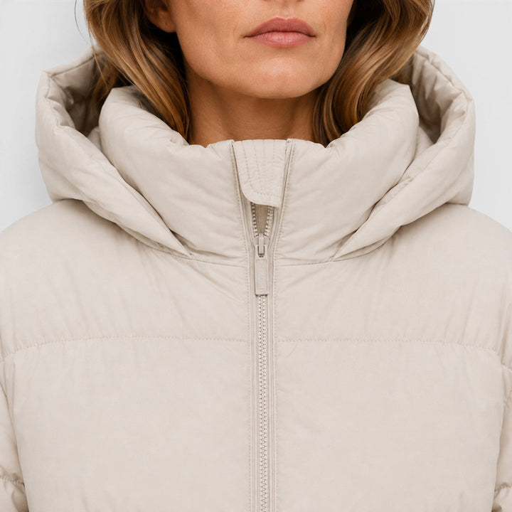Women's Lightweight Quilted Hooded Puffer Jacket
