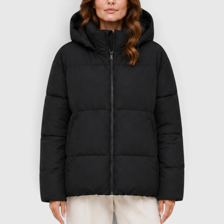Women's Lightweight Quilted Hooded Puffer Jacket