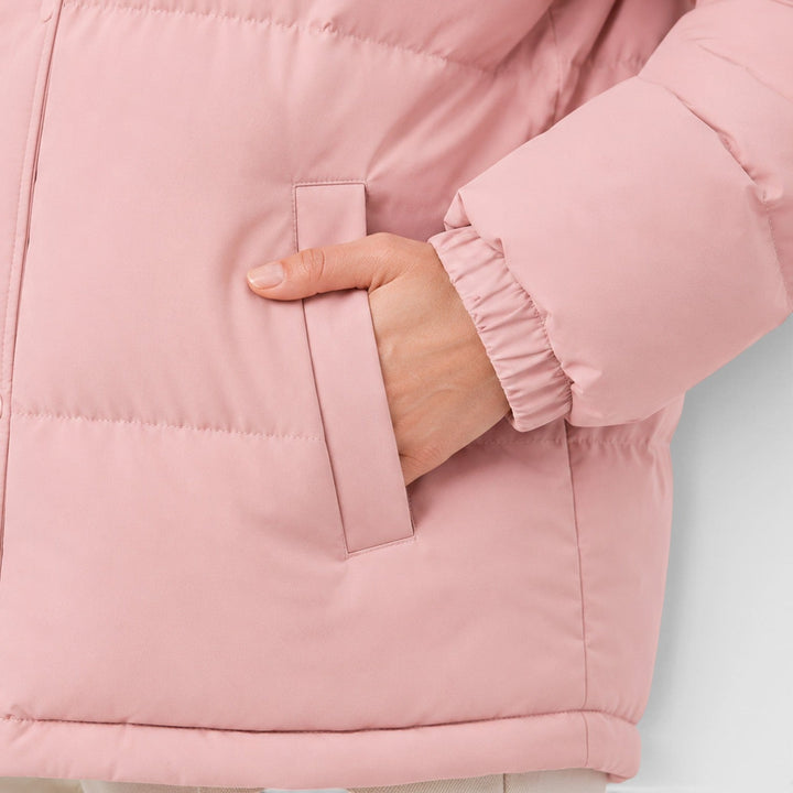 Women's Lightweight Hooded Puffer Jacket Casual Outerwear