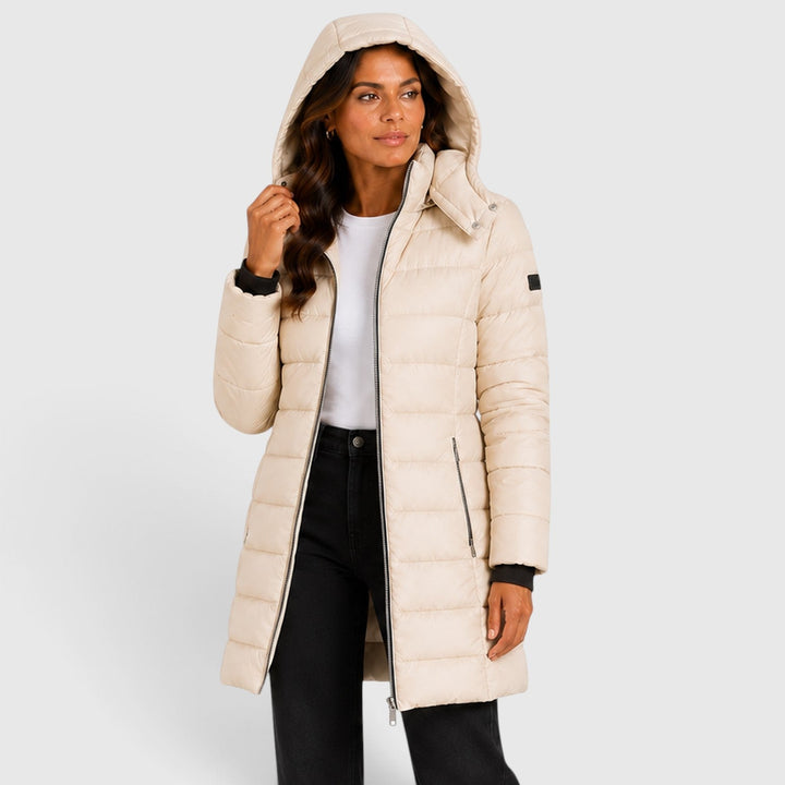 Women's Stylish Lightweight Insulated Hooded Puffer Jacket
