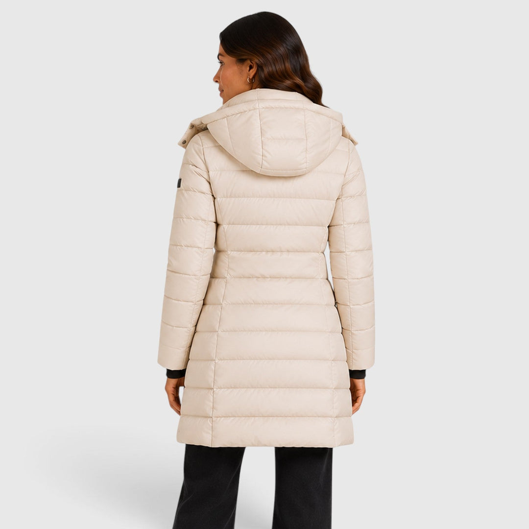 Women's Stylish Lightweight Insulated Hooded Puffer Jacket