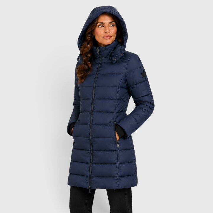 Women's Stylish Lightweight Insulated Hooded Puffer Jacket